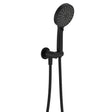 Empire Slim Hand Shower, Round Plate, Matte Black fienza