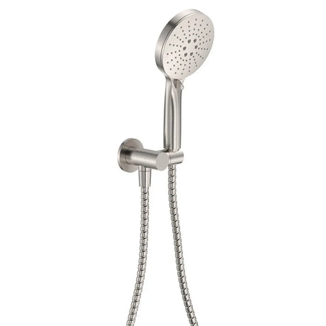 Empire Slim Hand Shower, Round Plate, Brushed Nickel fienza