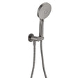 Empire Slim Hand Shower, Round Plate, Gun Metal fienza