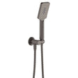 Tono Hand Shower, Round Plate, Gun Metal fienza