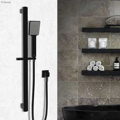 Koko Rail Shower, Matte Black fienza