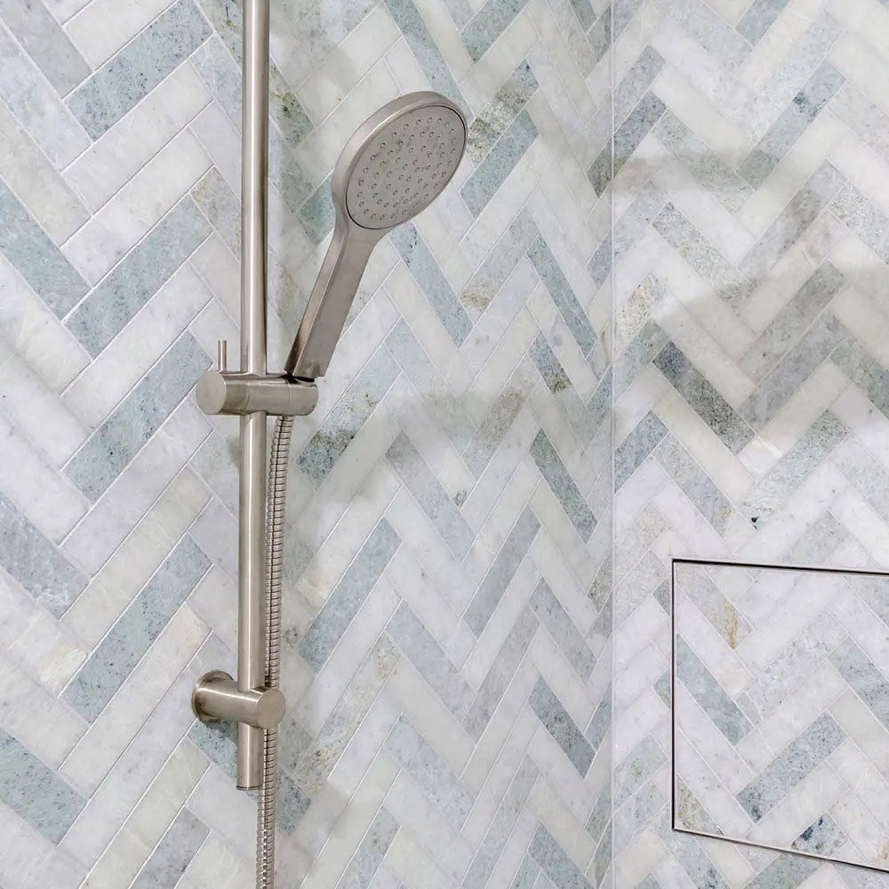 Kaya Rail Shower, Brushed Nickel fienza