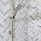 Kaya Rail Shower, Brushed Nickel fienza