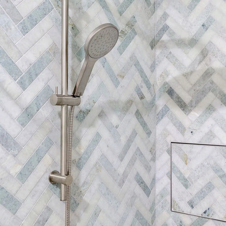 Kaya Rail Shower, Brushed Nickel fienza