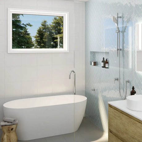 Kaya Rail Shower, Chrome fienza