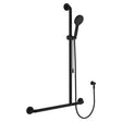 Hustle Care Inverted T Rail Shower with Push/Pull Slider, Right-Hand fienza