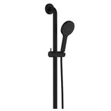 Hustle Care Matte Black Inverted T Rail Shower, Right-Hand fienza