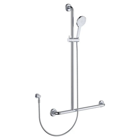 Luciana Care Inverted T Rail Shower, Left-Hand fienza