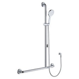 Luciana Care Inverted T Rail Showerwith Push/Pull Slider, Right-Hand fienza