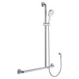 Luciana Care Inverted T Rail Shower, Right-Hand fienza
