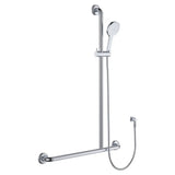Luciana Care Inverted T Rail Shower, Right-Hand fienza