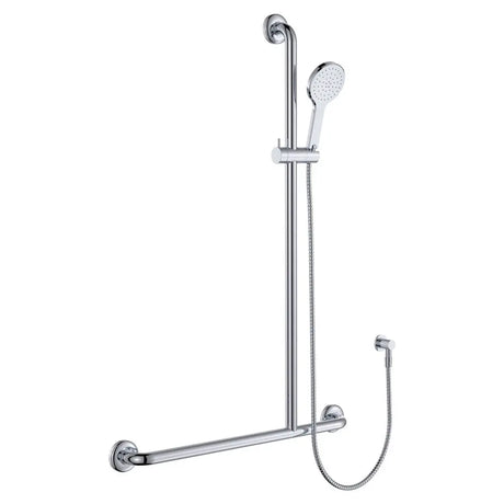 Luciana Care Inverted T Rail Shower, Right-Hand fienza