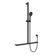 Care Inverted T Rail Shower, Matte Black fienza