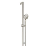 Care Inverted T Rail Shower with Push/Pull Slider, Brushed Nickel fienza