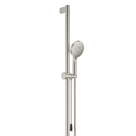 Care Inverted T Rail Shower with Push/Pull Slider, Brushed Nickel fienza