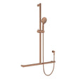 Care Inverted T Rail Shower, Brushed Copper fienza