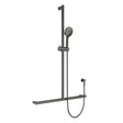 Care Inverted T Rail Shower, Gun Metal fienza