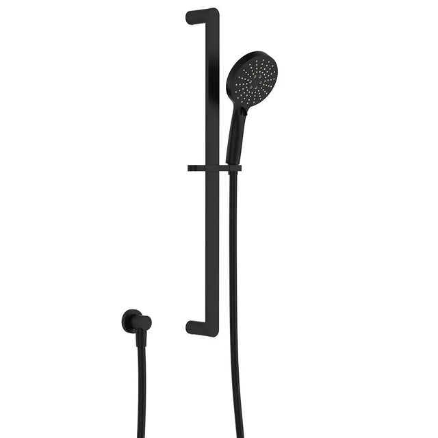 Empire Slim Rail Shower, Matte Black fienza