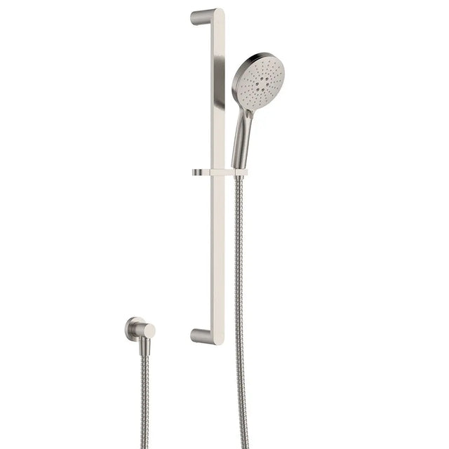 Empire Slim Rail Shower, Brushed Nickel fienza
