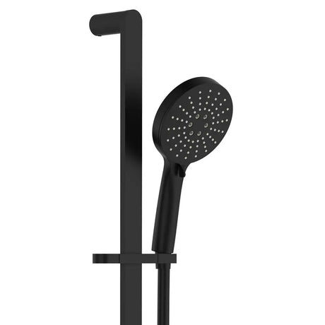 Empire Slim Rail Shower, Matte Black fienza
