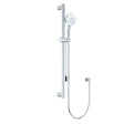Care Rail Shower with Push/Pull Slider, Chrome fienza