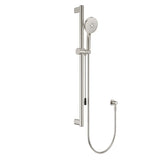 Care Rail Shower with Push/Pull Slider, Brushed Nickel fienza