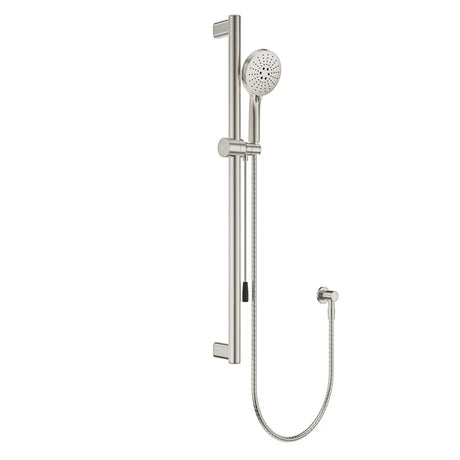 Care Rail Shower with Push/Pull Slider, Brushed Nickel fienza