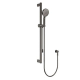 Care Rail Shower with Push/Pull Slider, Gun Metal fienza