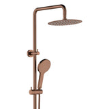 Kaya Twin Shower, Brushed Copper fienza
