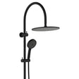 Empire Slim Curved Twin Shower, Matte Black fienza