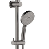Empire Slim Curved Twin Shower, Gun Metal fienza
