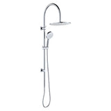Empire Slim Curved Twin Shower, Chrome fienza