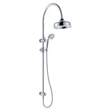 Lillian Twin Shower, Chrome fienza