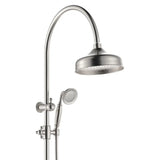 Lillian Twin Shower, Brushed Nickel fienza
