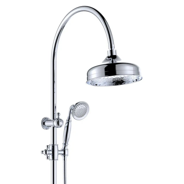 Lillian Twin Shower, Chrome fienza
