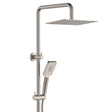 Tono Twin Shower, Brushed Nickel fienza