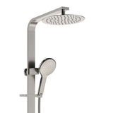 Kaya Deluxe Twin Shower, Brushed Nickel fienza