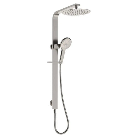 Kaya Deluxe Twin Shower, Brushed Nickel fienza