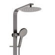 Kaya Deluxe Twin Shower, Gun Metal fienza