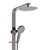 Kaya Deluxe Twin Shower, Gun Metal fienza