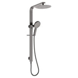 Kaya Deluxe Twin Shower, Gun Metal fienza