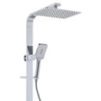 Tono Deluxe Twin Shower, Chrome fienza
