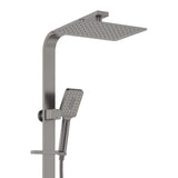 Tono Deluxe Twin Shower, Gun Metal fienza
