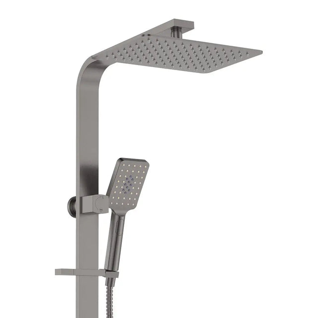 Tono Deluxe Twin Shower, Gun Metal fienza