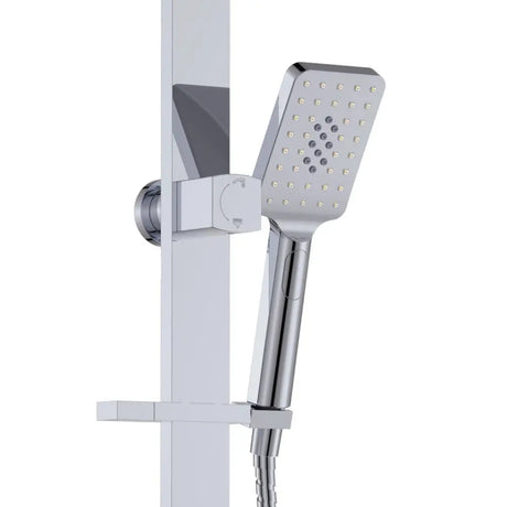 Tono Deluxe Twin Shower, Chrome fienza