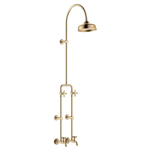 Lillian Exposed Rail Shower & Bath Set, Urban Brass fienza