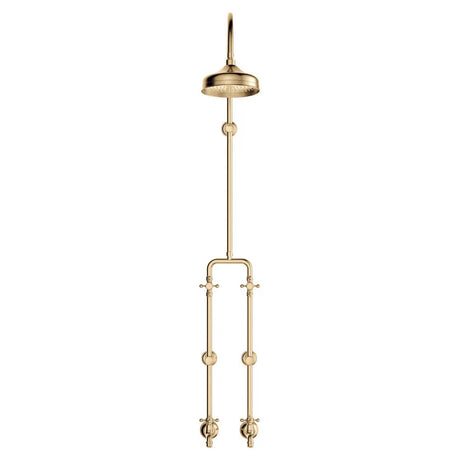 Lillian Exposed Rail Shower & Bath Set, Urban Brass fienza