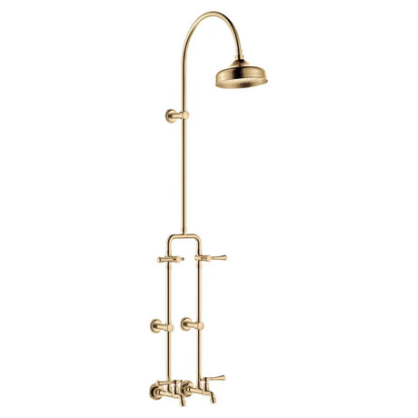 Lillian Lever Exposed Rail Shower & Bath Set, Urban Brass fienza