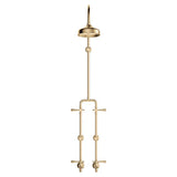 Lillian Lever Exposed Rail Shower & Bath Set, Urban Brass fienza