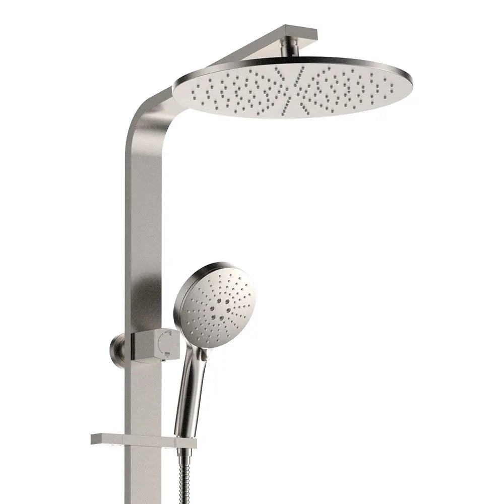Empire Slim Deluxe Twin Shower, Brushed Nickel fienza